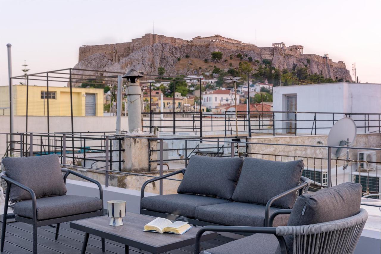 Meno Suite With Private Terrace - Jaccuzzi, Acropolis View 雅典 外观 照片