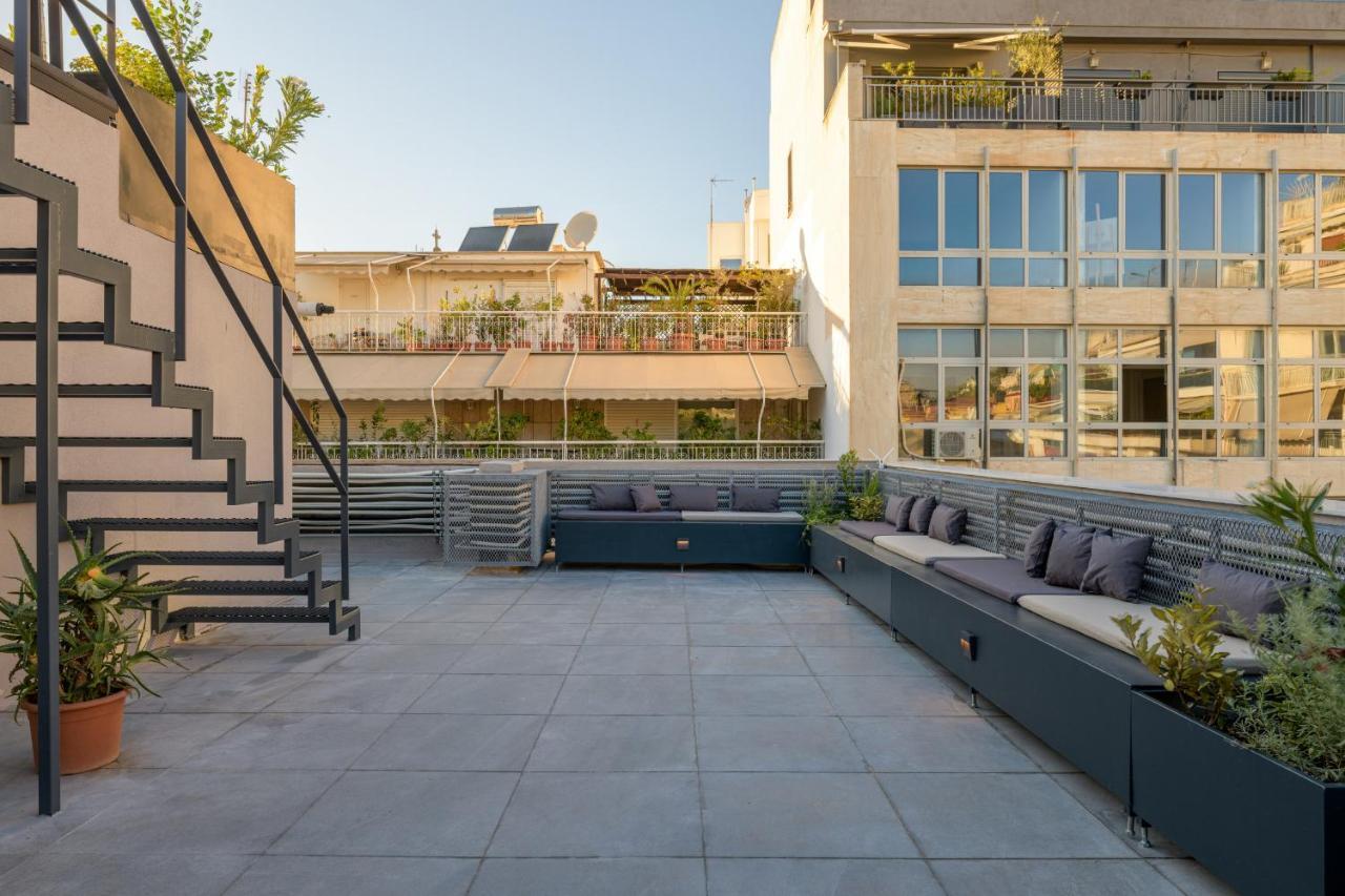 Meno Suite With Private Terrace - Jaccuzzi, Acropolis View 雅典 外观 照片